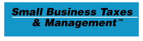 Small Business Taxes and Management Logo